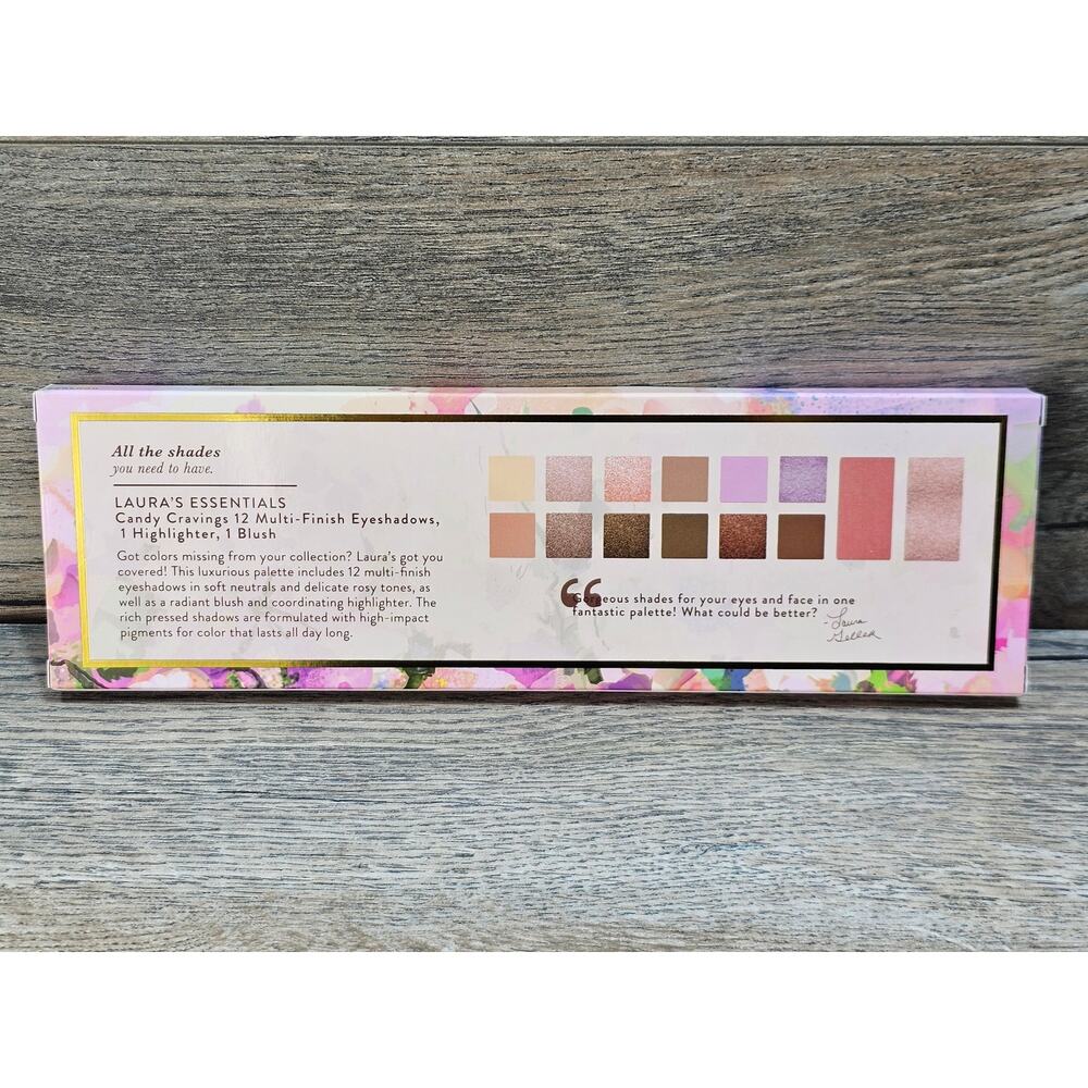 Laura Geller Palette 12 Multi-Finish Eyeshadows + 1 Highlighter + 1 Blush - Picture 3 of 5
